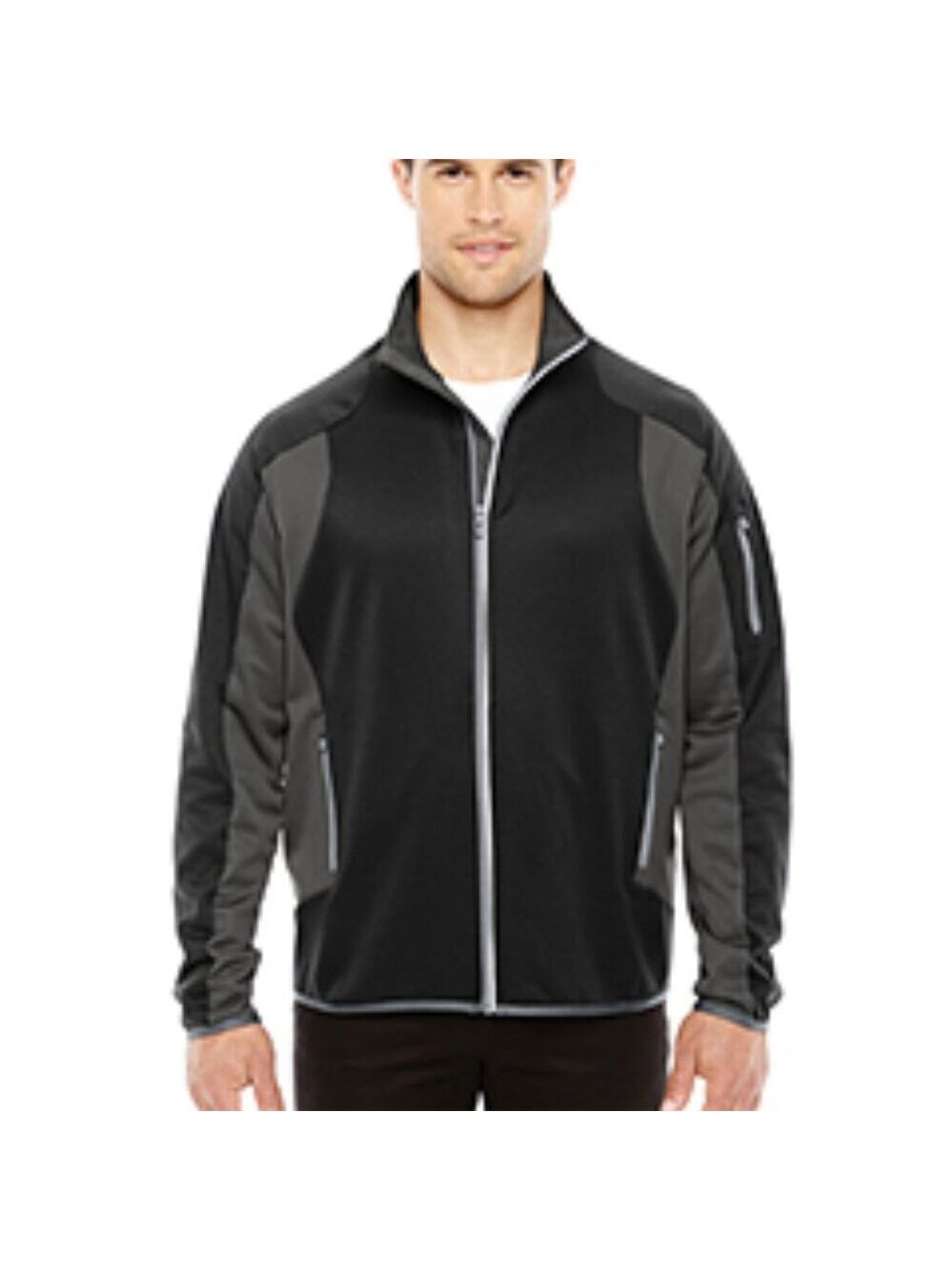 ✨✨North End Men's Motion Interactive Colorblock Performance Fleece Jacket. XL